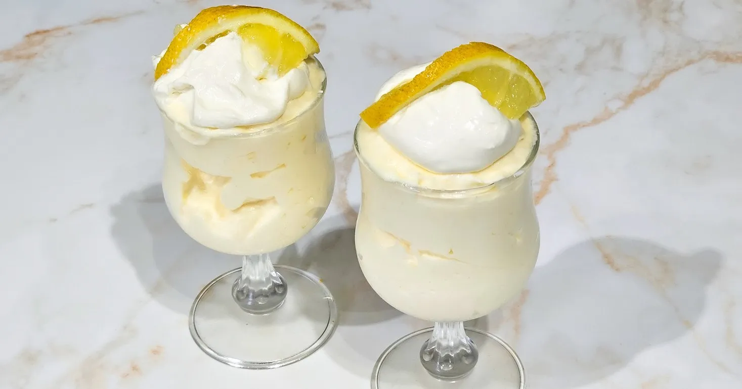 Naturally Gluten Free Lemon Mousse