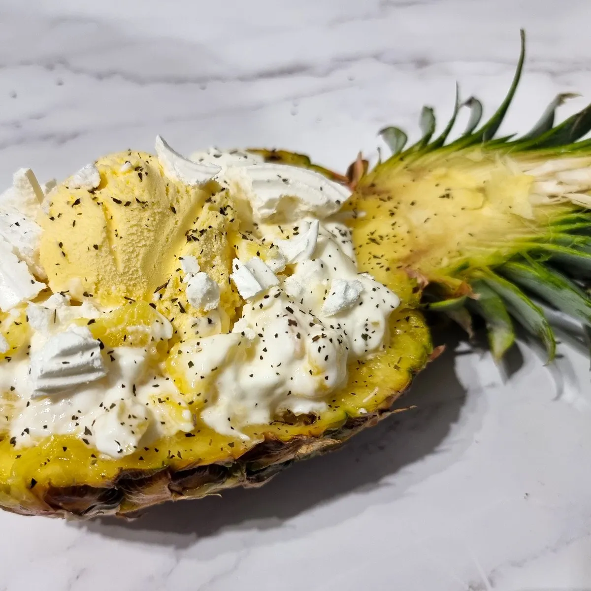 Naturally Gluten Free Pineapple Eton Mess