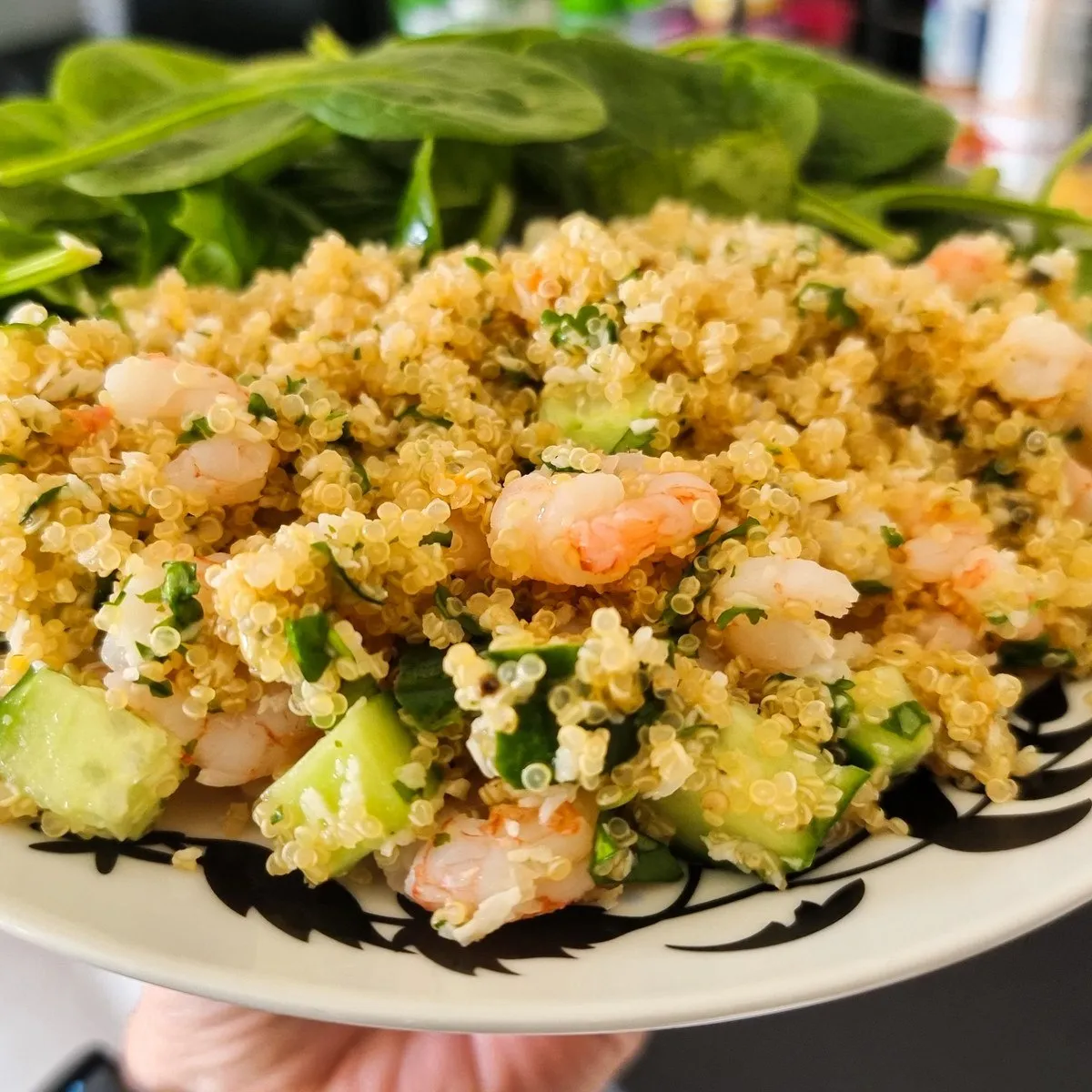 Naturally Gluten Free Tropical Prawn Quinoa